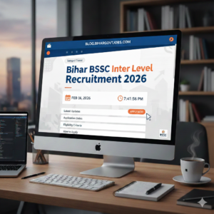 Bihar BSSC Inter Level Recruitment 2026